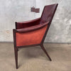 Hickory Chair Leather Hide Arm Chairs Modeled After Jean Michel Frank Set Of 6 Product Image