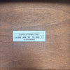 Set of 4 Mid Century Modern Dining Chairs Walnut Finish Made In Italy Product Image