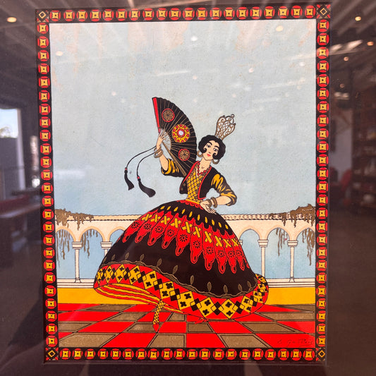 1920's Spanish Dancer French Art