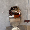 Vintage 1930s Beveled Wall Mirror Product Image