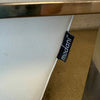 Modani White Leather & Stainless Steel Lounge Chair Product Image