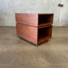 Mid Century Walnut End Table/ Bookshelf #2 Product Image