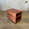 Mid Century Walnut End Table/ Bookshelf #2 Product Image