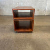 Mid Century Walnut End Table/ Bookshelf #2 Product Image