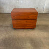 Mid Century Walnut End Table/ Bookshelf #2 Product Image