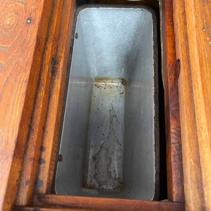 Antique "Ice Berg Chief" Oakwood Icebox