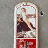 Vintage Coca Cola Metal Thermometer - As Is Product Image