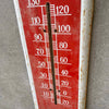 Vintage Coca Cola Metal Thermometer - As Is Product Image