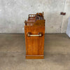 Vintage Solid Wood/Brass Cabinet Off S.S. Blue Eagle Ship London Product Image