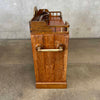 Vintage Solid Wood/Brass Cabinet Off S.S. Blue Eagle Ship London Product Image