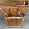 Vintage Solid Wood/Brass Cabinet Off S.S. Blue Eagle Ship London Product Image