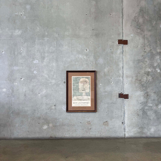Vintage Klee + Kandisky Poster