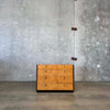 Mid Century Modern Burlwood & Brass Chest of Drawers Product Image