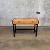 Mid Century Modern Burlwood & Brass Desk/ Vanity Product Image
