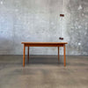 Danish Modern Teak Hidden Leaf Dining Table Product Image