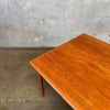 Danish Modern Teak Hidden Leaf Dining Table Product Image