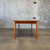 Danish Modern Teak Hidden Leaf Dining Table Product Image