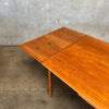 Danish Modern Teak Hidden Leaf Dining Table Product Image