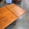 Danish Modern Teak Hidden Leaf Dining Table Product Image