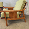 Pair of 1960's Mid Century Modern Lounge Chairs By Stanley Furniture Product Image
