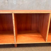 Mahogany Vinyl Storage Bench Hand Built By Pete Deeble Product Image