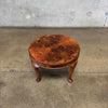 Antique Burlwood Top End Table Product Image