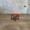 Antique Burlwood Top End Table Product Image