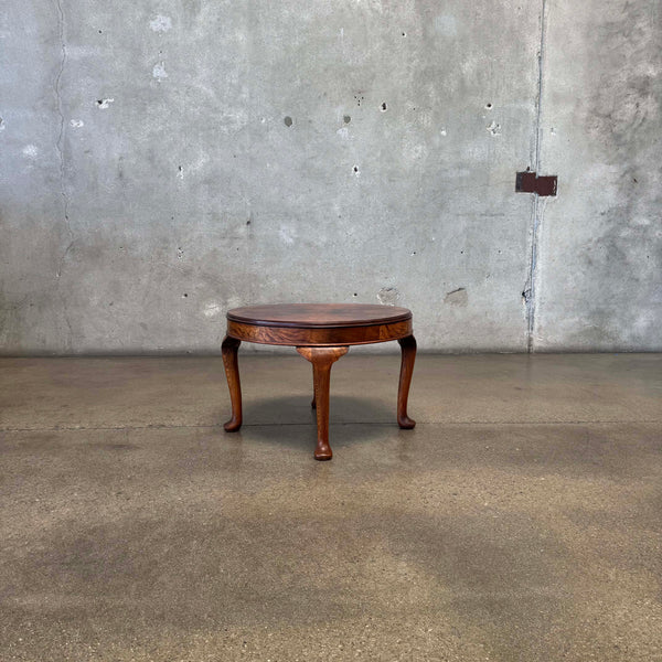 Antique Burlwood Top End Table Product Image