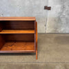 Mid Century Modern Walnut Bookcase by Kipp Stewart for Drexel Declaration Product Image