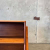 Mid Century Modern Walnut Bookcase by Kipp Stewart for Drexel Declaration Product Image