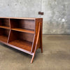Mid Century Modern Walnut Bookcase by Kipp Stewart for Drexel Declaration Product Image