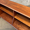 Mid Century Modern Walnut Bookcase by Kipp Stewart for Drexel Declaration Product Image