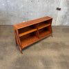Mid Century Modern Walnut Bookcase by Kipp Stewart for Drexel Declaration Product Image