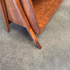Mid Century Modern Walnut Bookcase by Kipp Stewart for Drexel Declaration Product Image