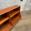 Mid Century Modern Walnut Bookcase by Kipp Stewart for Drexel Declaration Product Image