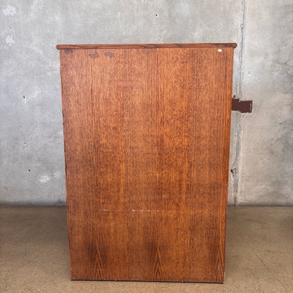Vintage Oak Bookcase(Adjustable Shelves)