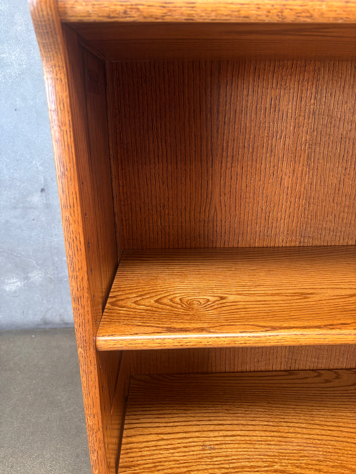 Vintage Oak Bookcase(Adjustable Shelves)