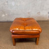Faux Leather 1970s Ottoman Product Image