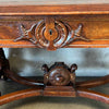 19th Century American Victorian Renaissance Revival Walnut Library Desk Product Image