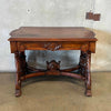 19th Century American Victorian Renaissance Revival Walnut Library Desk Product Image