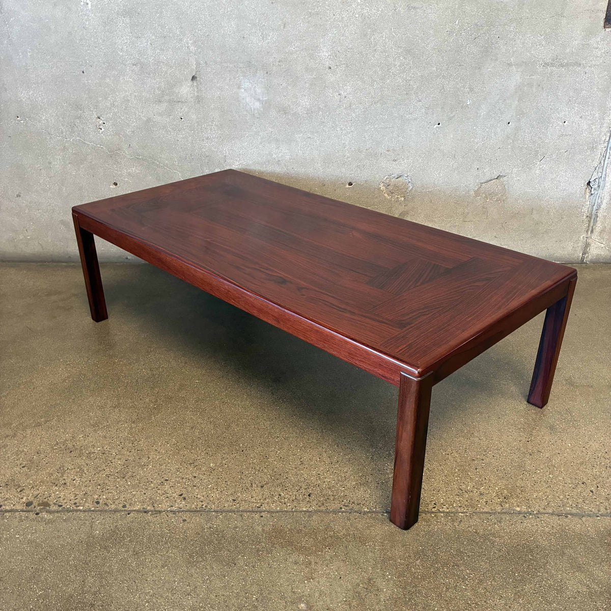 Vintage MCM Danish Rosewood Coffee Table by Vejle Stole Mobelfabrik