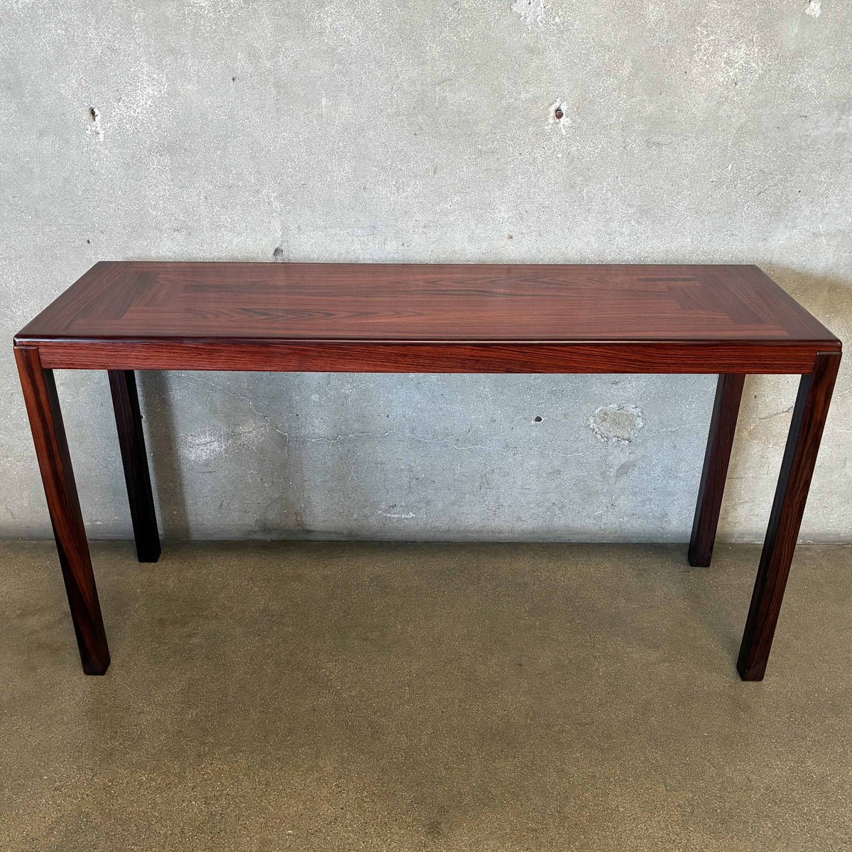Vintage MCM Danish Rosewood Console/Sofa Table by Vejle Stole Mobelfabrik