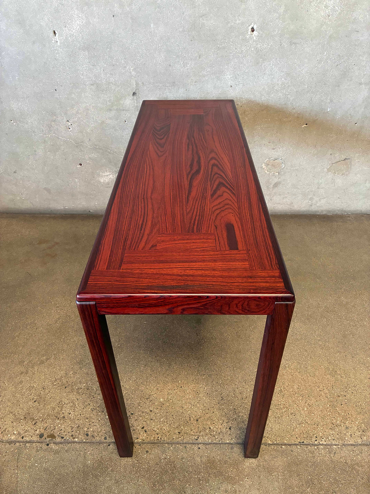 Vintage MCM Danish Rosewood Console/Sofa Table by Vejle Stole Mobelfabrik