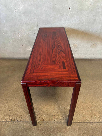 Vintage MCM Danish Rosewood Console/Sofa Table by Vejle Stole Mobelfabrik
