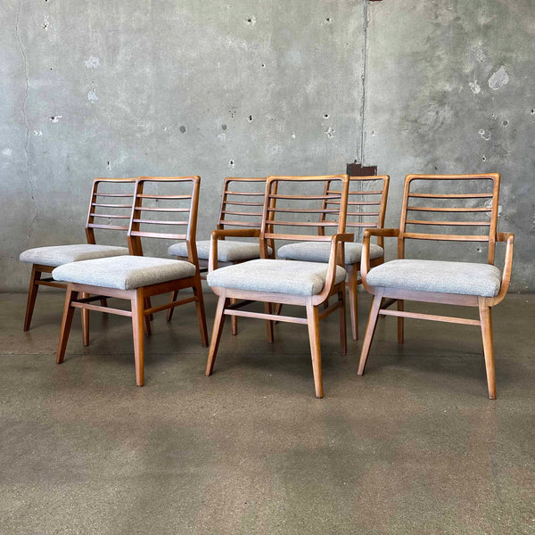 Set of 6 Mid Century Dining Chairs