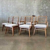 Set of 6 Mid Century Dining Chairs Product Image