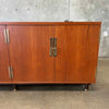 Mid Century Teak & Walnut Credenza by Baker Furniture Product Image