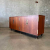 Mid Century Teak & Walnut Credenza by Baker Furniture Product Image