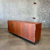 Mid Century Teak & Walnut Credenza by Baker Furniture Product Image
