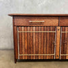 Vintage "3 Drawer Buffet" by Pacific Green - Palmwood w/ Leather Bindings Product Image